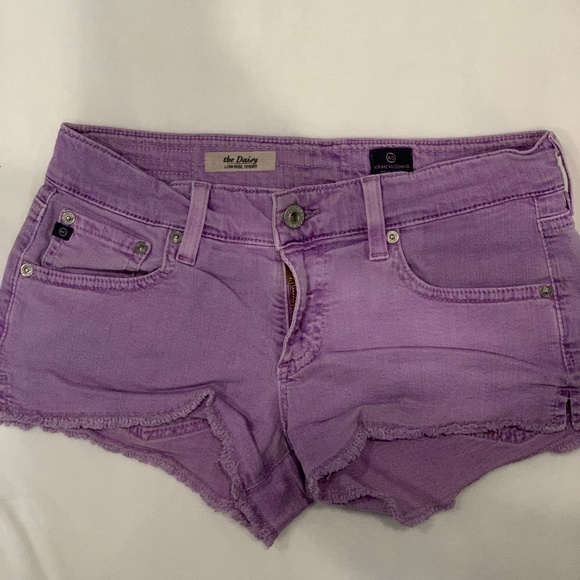 AG Purple Denim Short - Picture 1 of 1